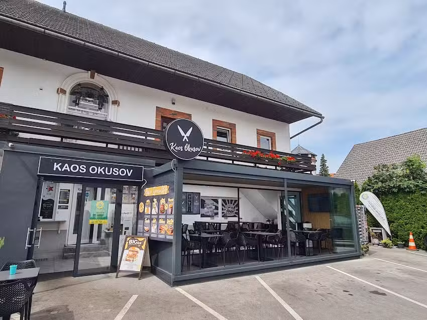 CHAOS OF FLAVORS -#1 Burger in &Scaron;kofja Loka