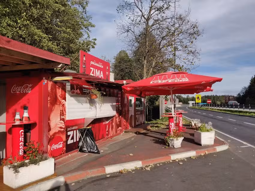 Area di sosta Winter Bistro